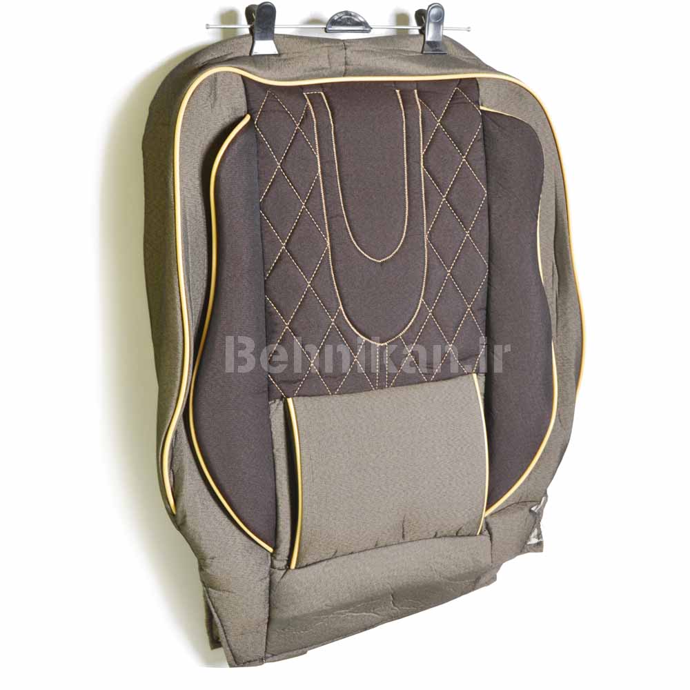 روکش صندلی پارچه تیار طرح آئودی برند رایکو مناسب پژو 405 glx و پرشیا قدیم کد 45498